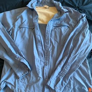 White Sierra outdoor sun protection shirt